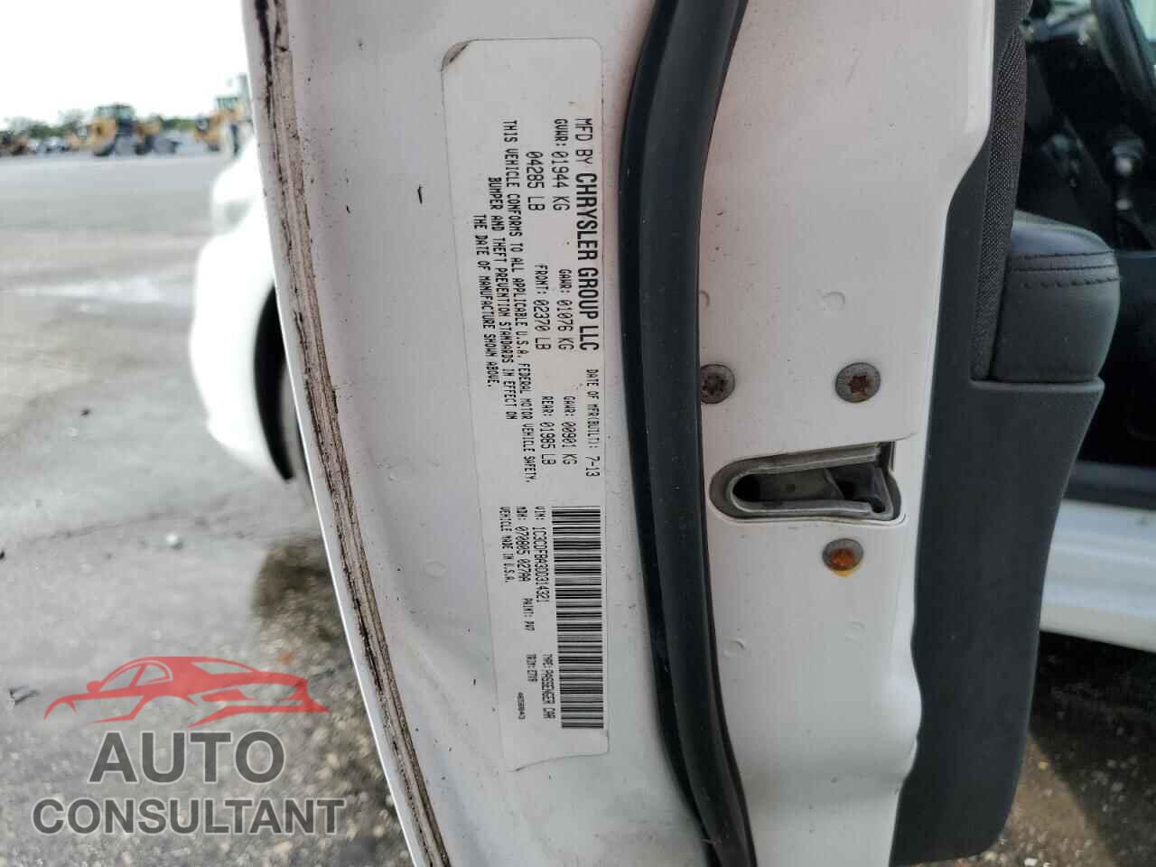 DODGE DART 2013 - 1C3CDFBA3DD314321