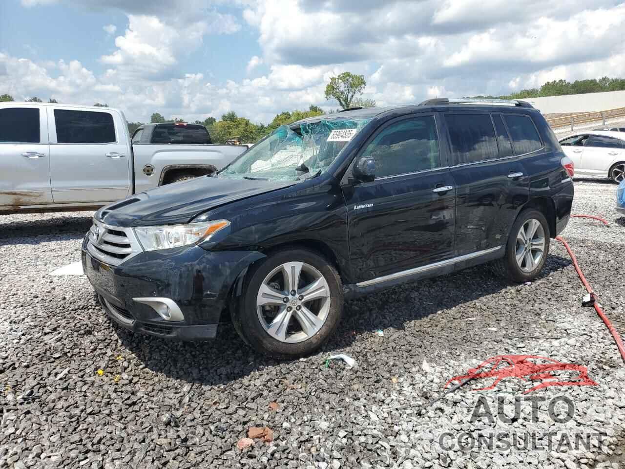 TOYOTA HIGHLANDER 2013 - 5TDYK3EH8DS103845