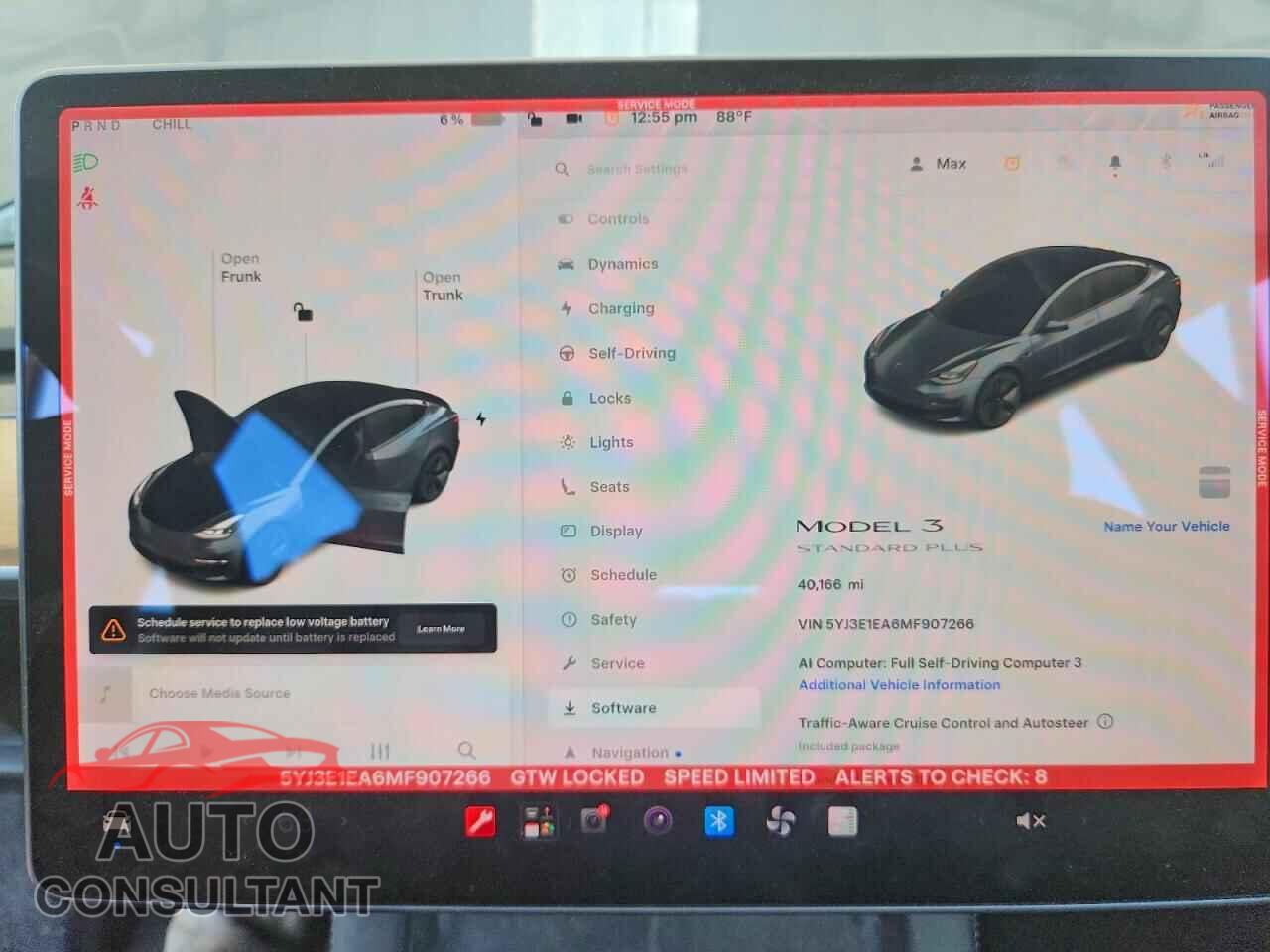 TESLA MODEL 3 2021 - 5YJ3E1EA6MF907266