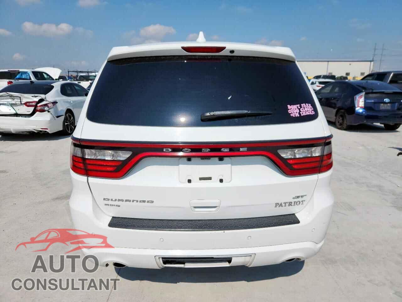 DODGE DURANGO 2017 - 1C4RDJDG6HC660840