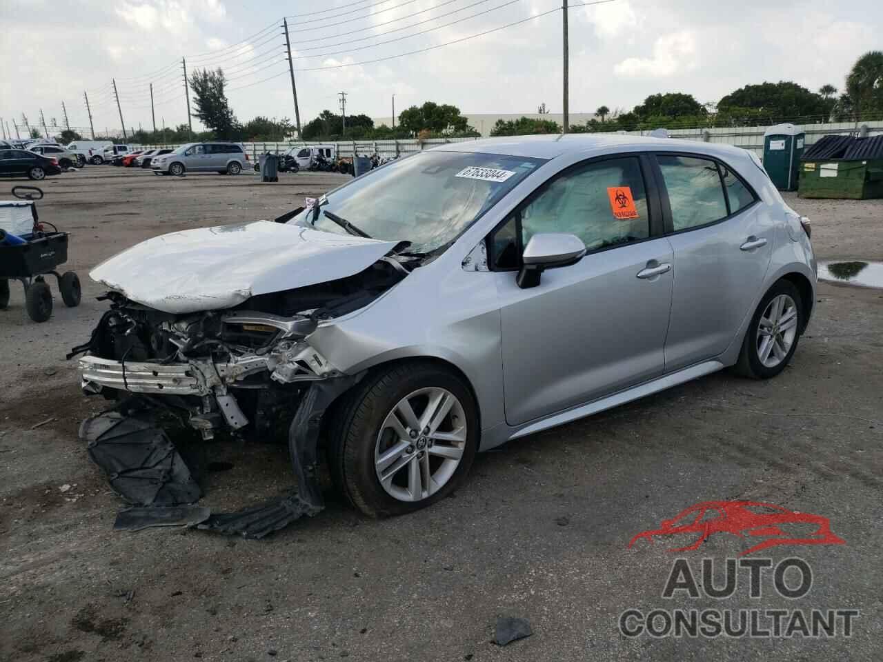 TOYOTA COROLLA 2019 - JTNK4RBE1K3001200