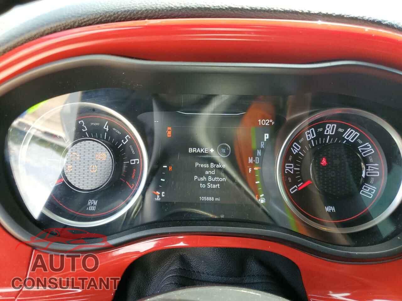DODGE CHALLENGER 2019 - 2C3CDZAG8KH691170