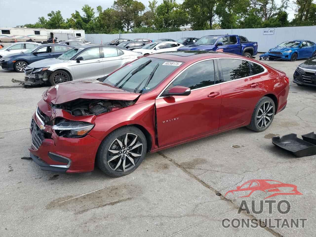 CHEVROLET MALIBU 2017 - 1G1ZE5ST8HF264596