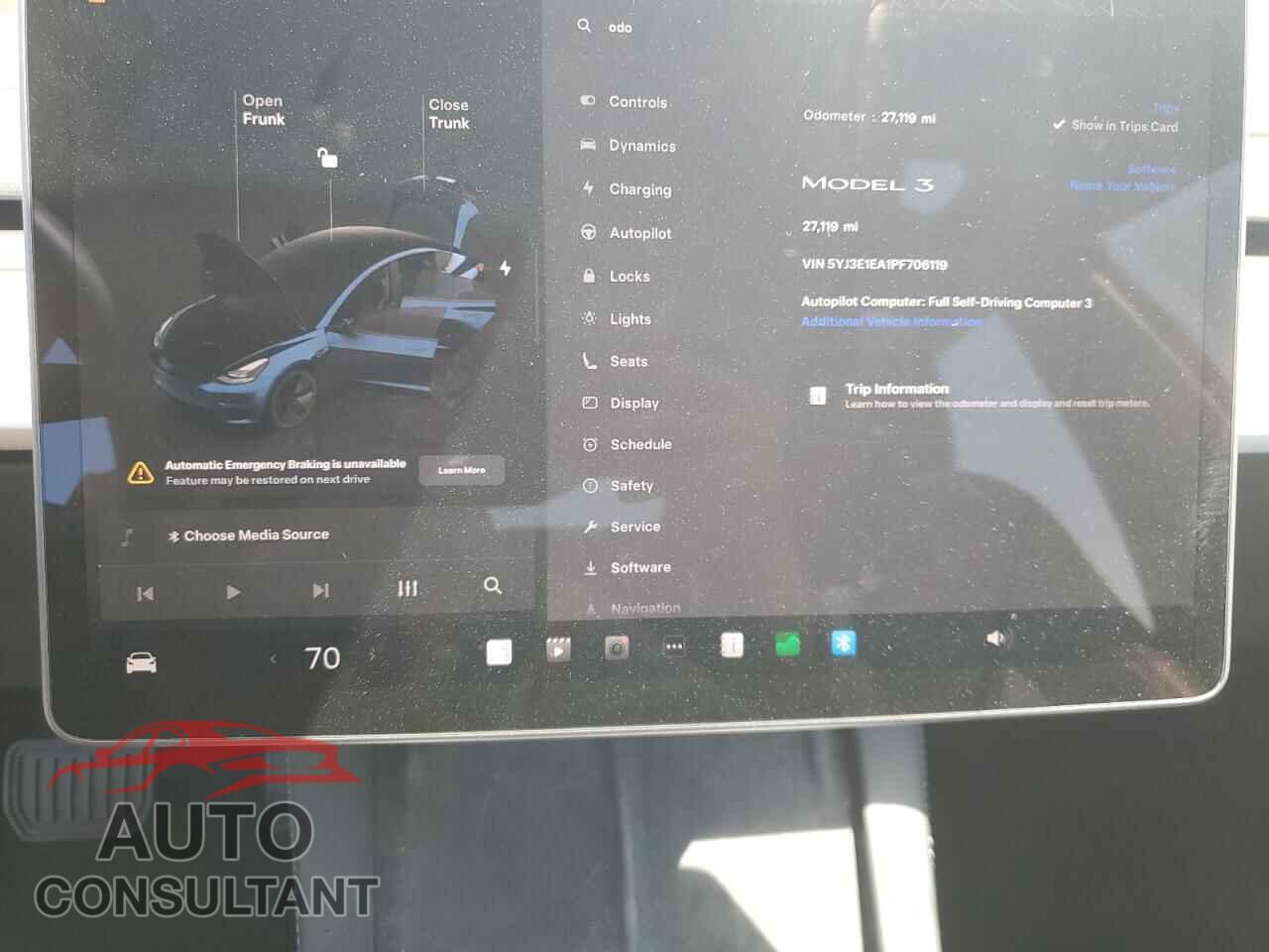 TESLA MODEL 3 2023 - 5YJ3E1EA1PF706119