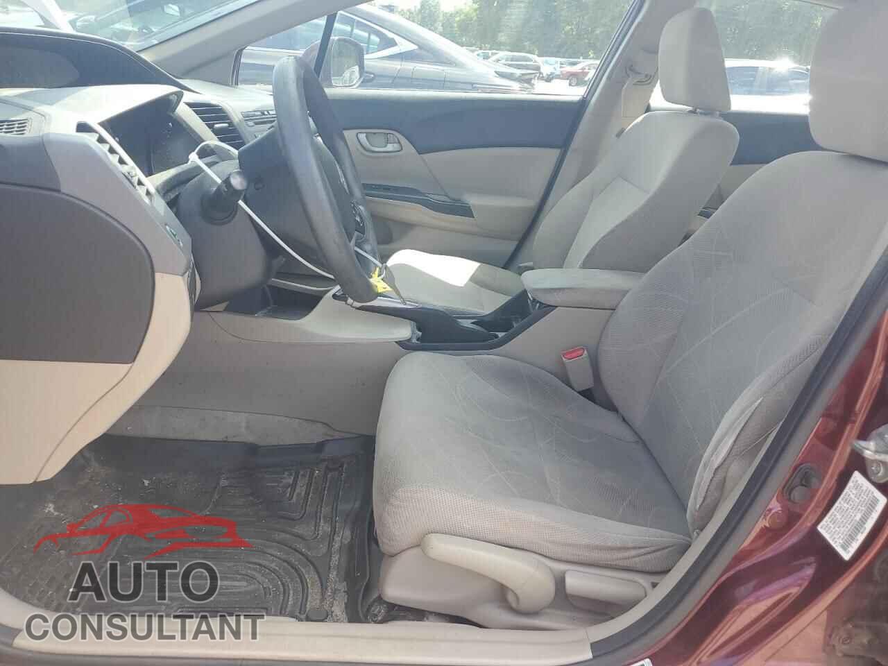 HONDA CIVIC 2012 - 19XFB2F55CE320722