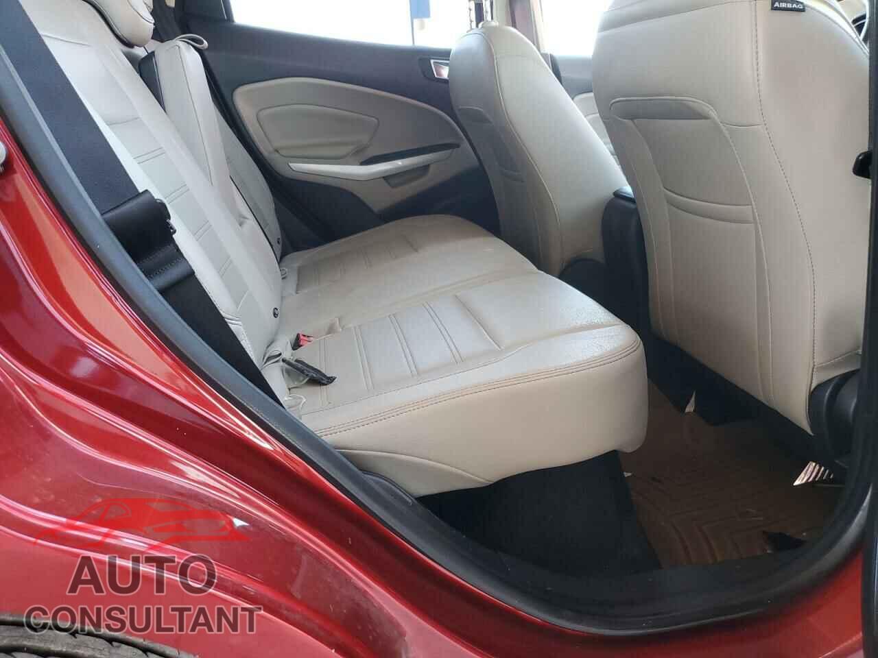 FORD ECOSPORT 2019 - MAJ6S3KL4KC309524