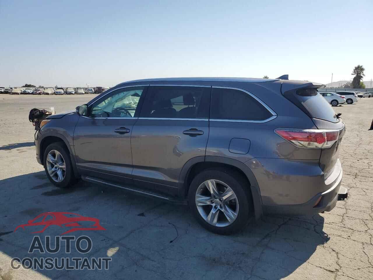 TOYOTA HIGHLANDER 2015 - 5TDDKRFH7FS114256