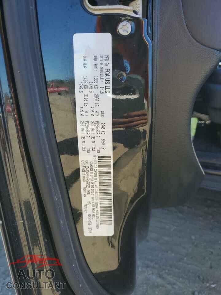 DODGE CARAVAN 2015 - 2C4RDGEG4FR670529