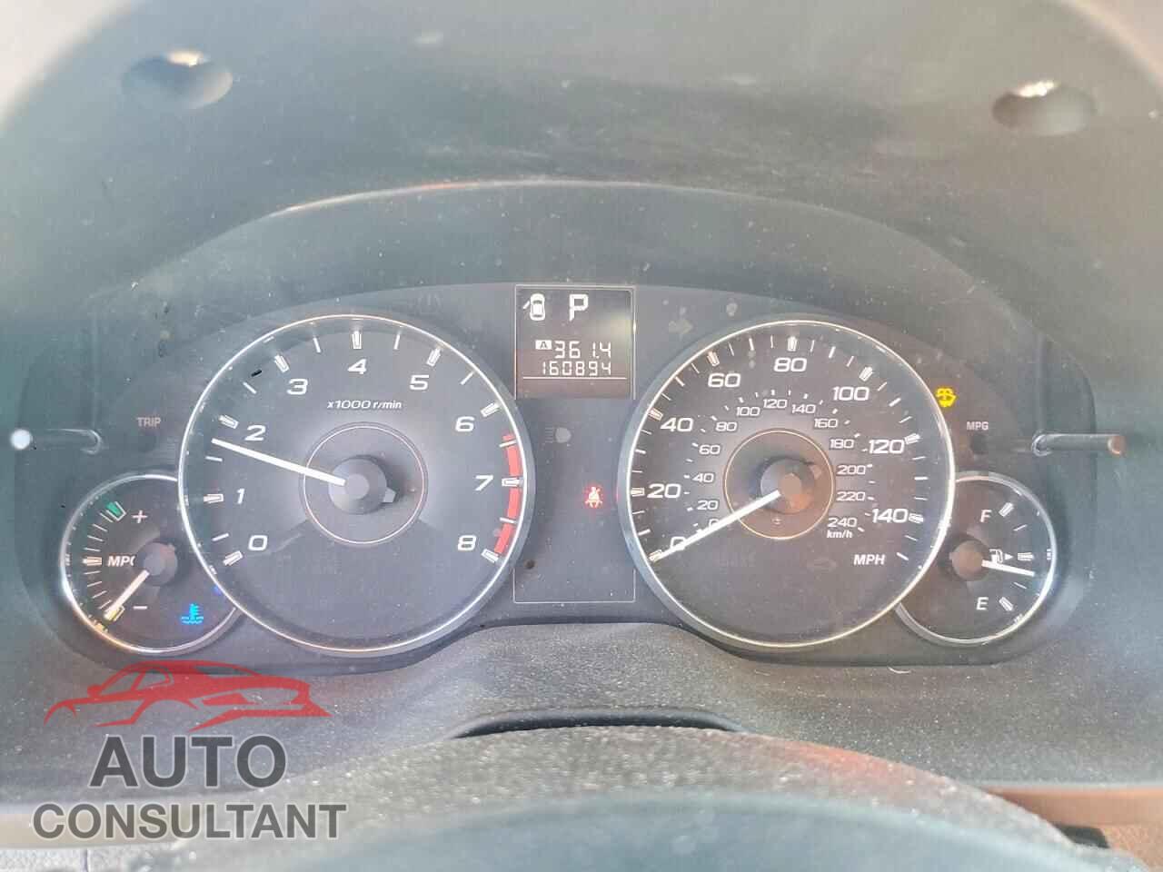 SUBARU OUTBACK 2012 - 4S4BRBACXC3303434