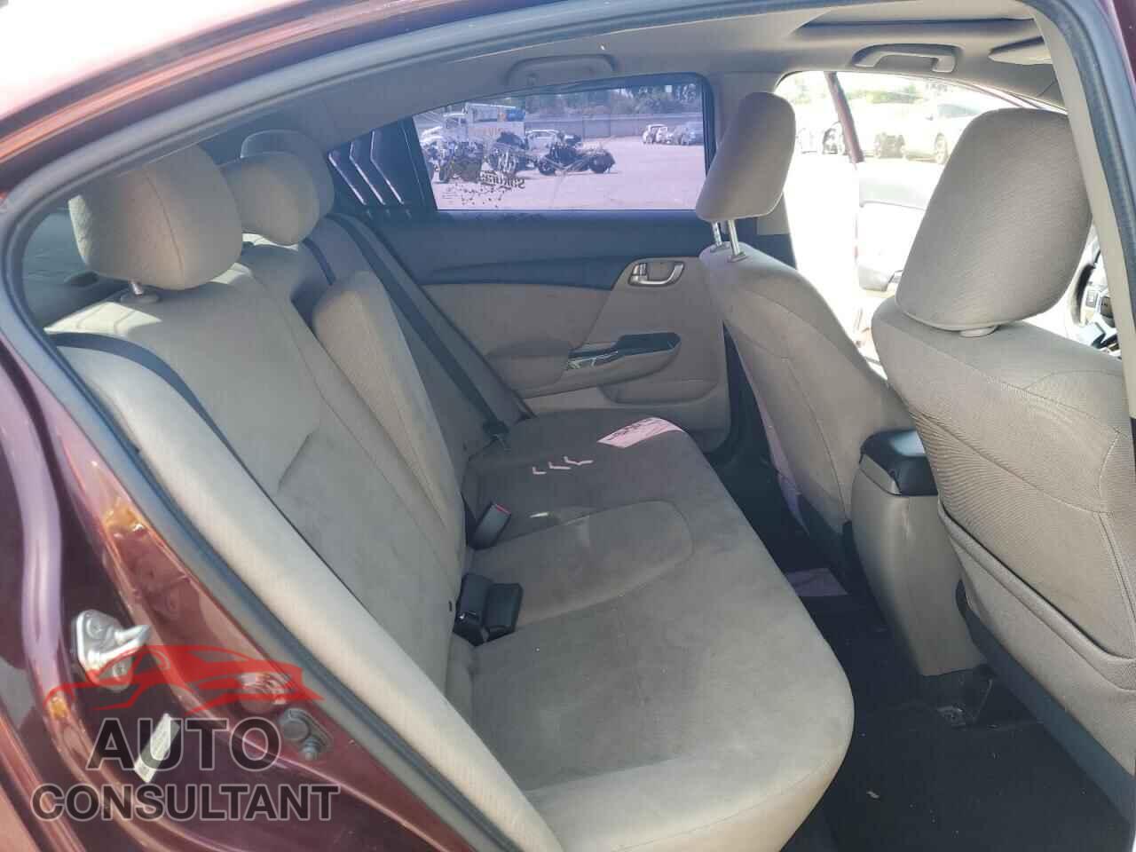 HONDA CIVIC 2013 - 19XFB2F81DE201805