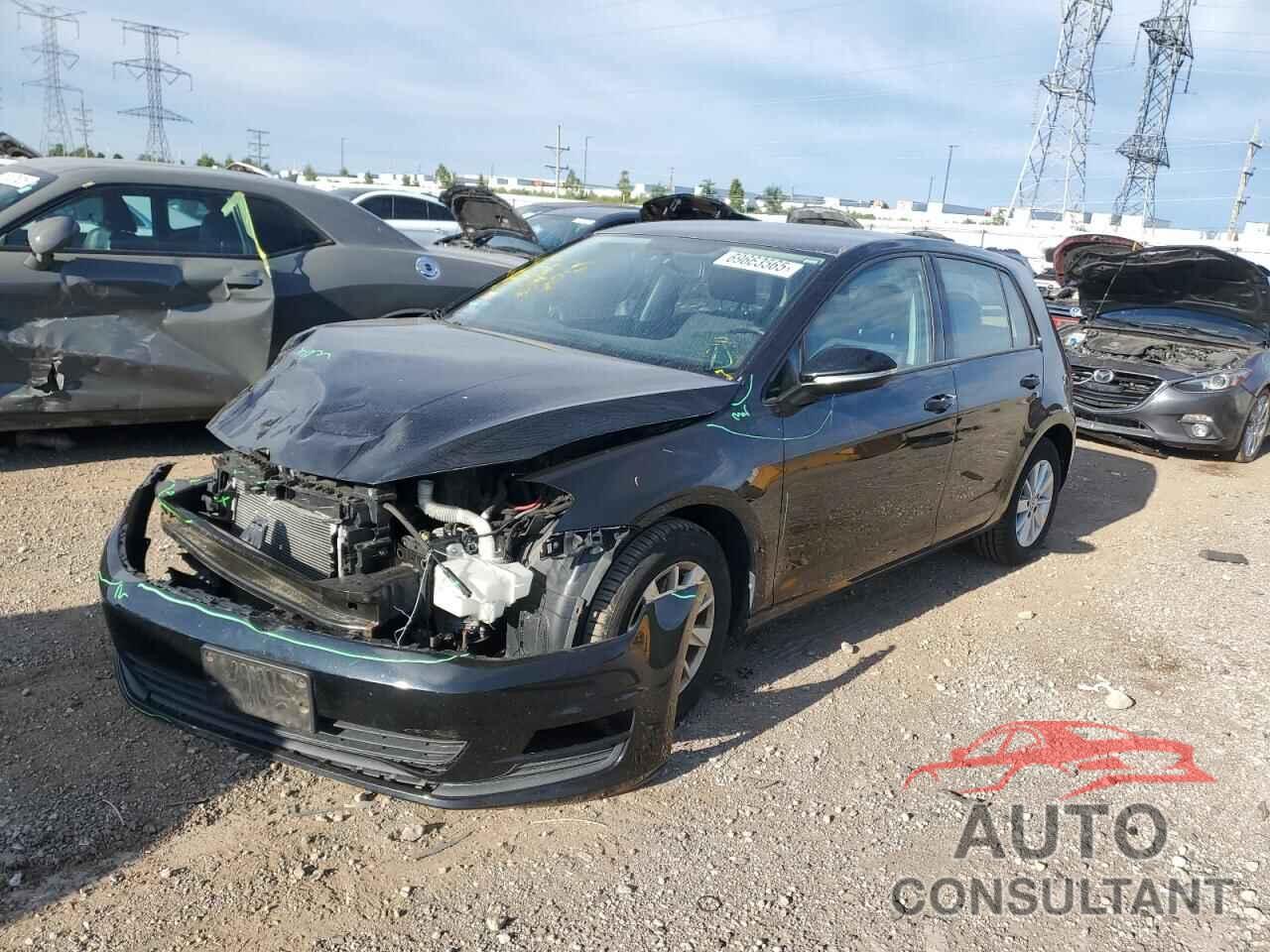VOLKSWAGEN GOLF 2017 - 3VW217AU6HM070026