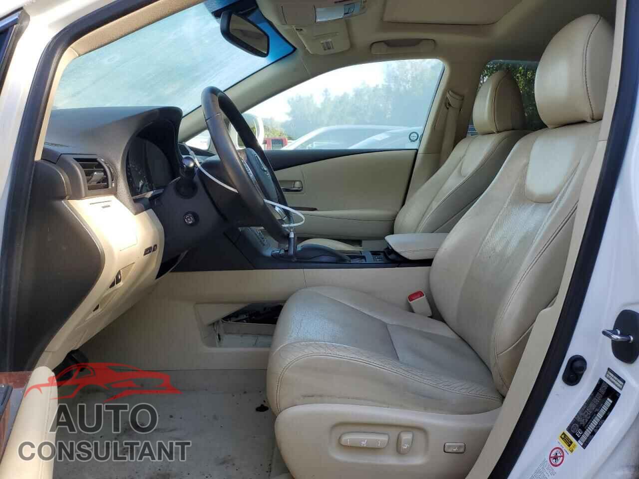 LEXUS RX350 2013 - 2T2BK1BA7DC162102