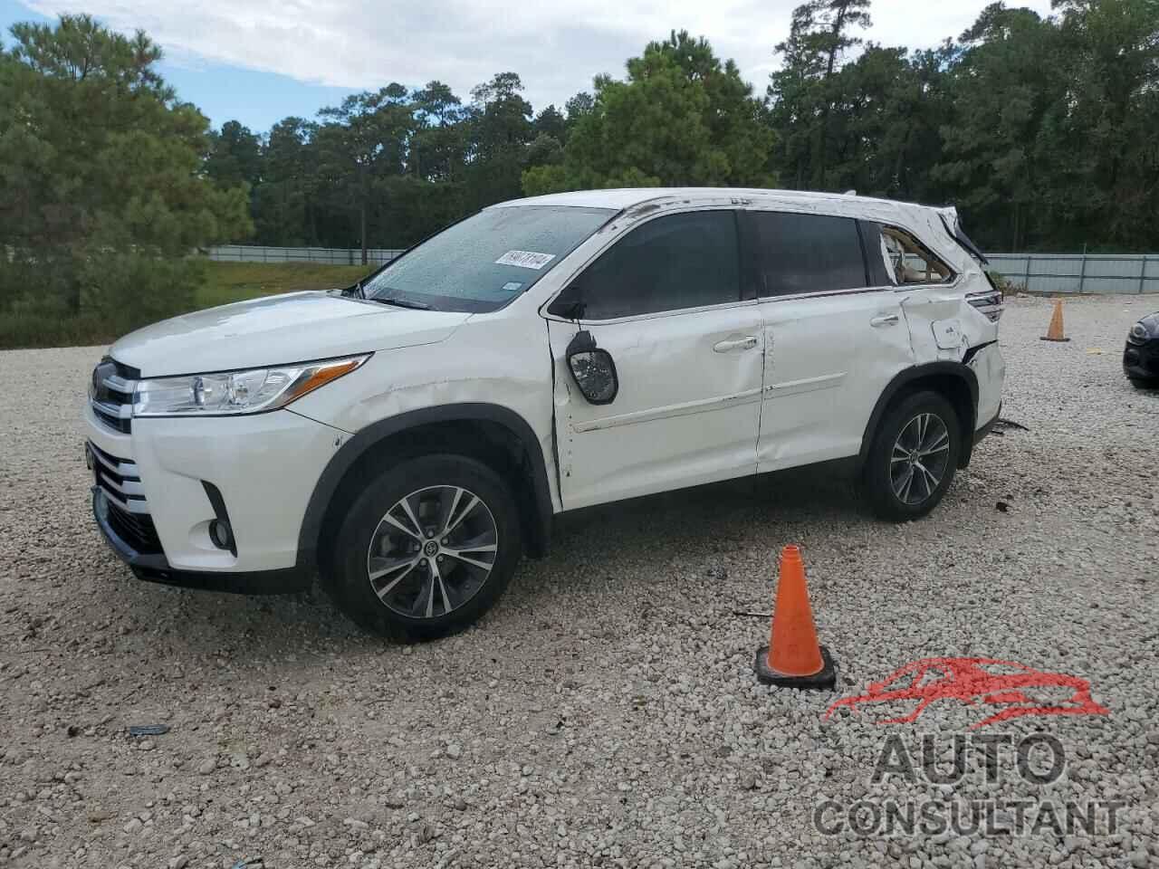 TOYOTA HIGHLANDER 2019 - 5TDZZRFH1KS365026