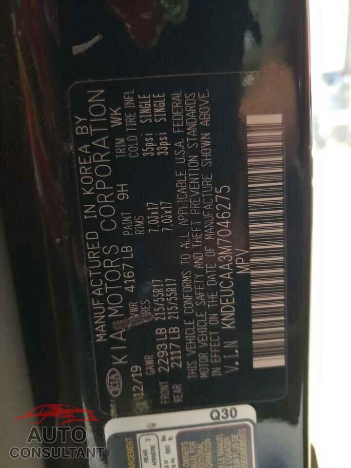 KIA SELTOS 2021 - KNDEUCAA3M7046275
