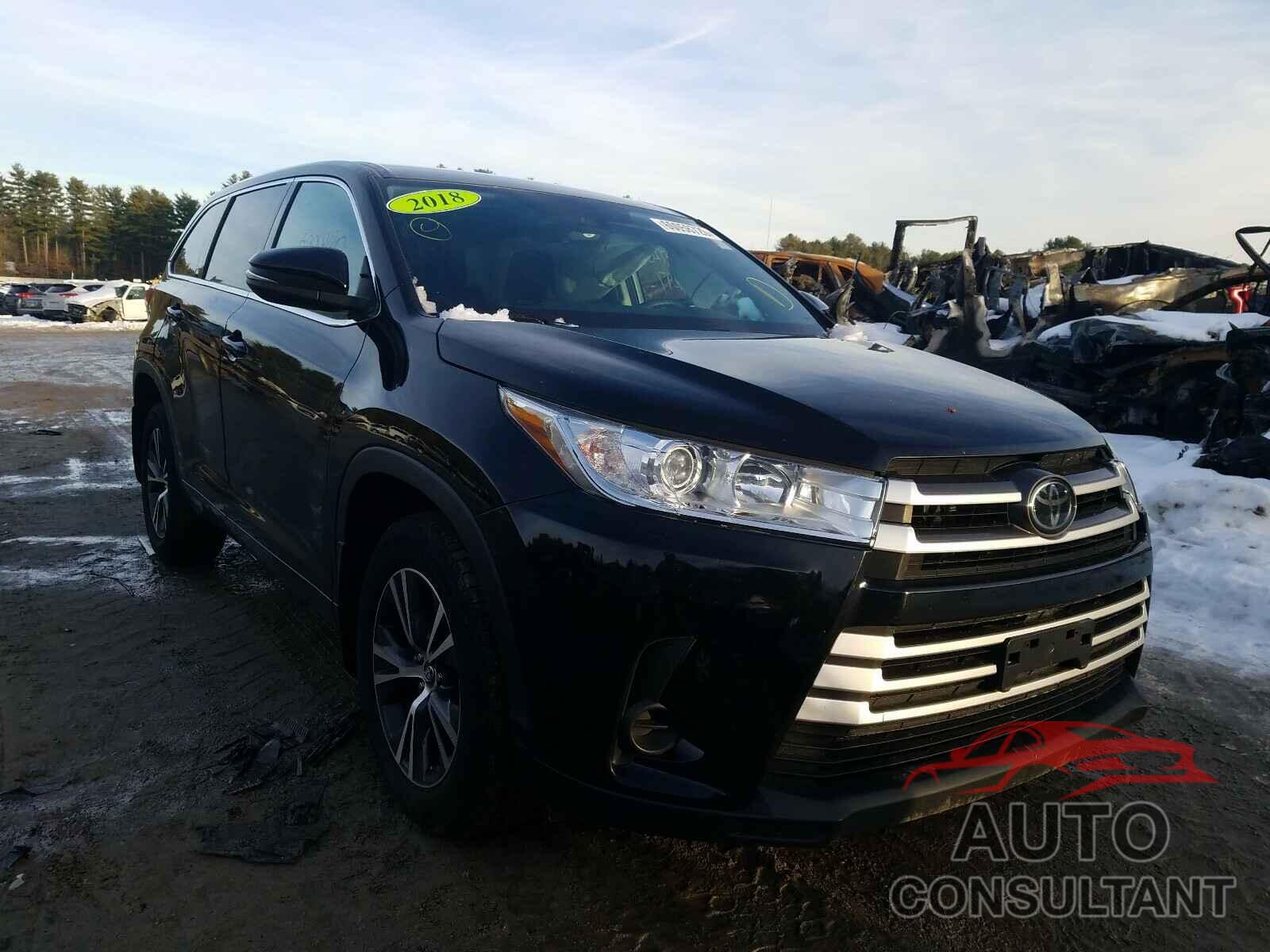 TOYOTA HIGHLANDER 2018 - 5TDBZRFH4JS914721