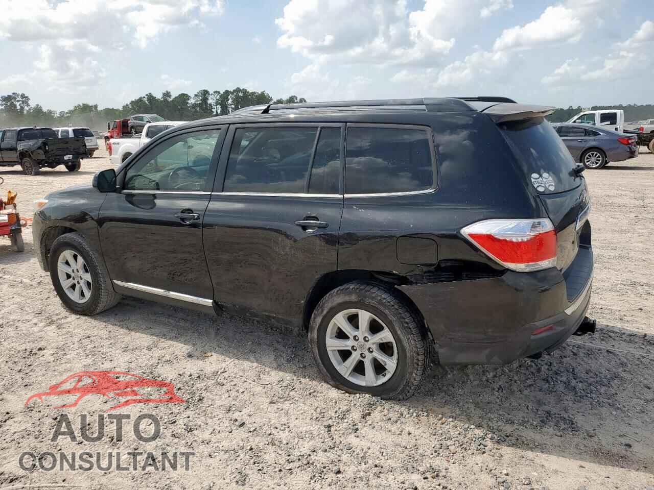 TOYOTA HIGHLANDER 2013 - 5TDZK3EH8DS103719