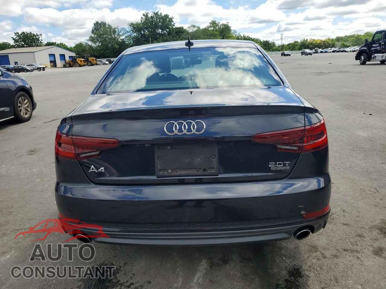AUDI A4 2018 - WAUDNAF43JA171014