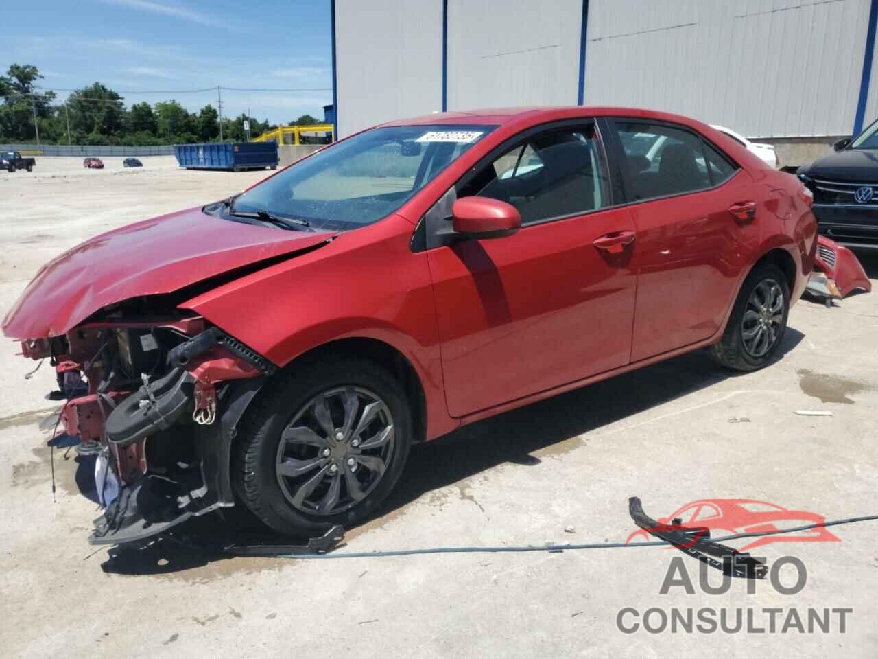 TOYOTA COROLLA 2016 - 2T1BURHE8GC615039