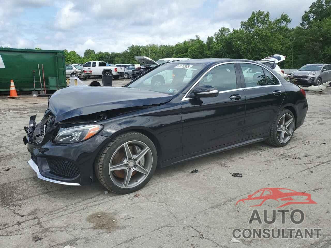 MERCEDES-BENZ C-CLASS 2015 - 55SWF4KB3FU028169