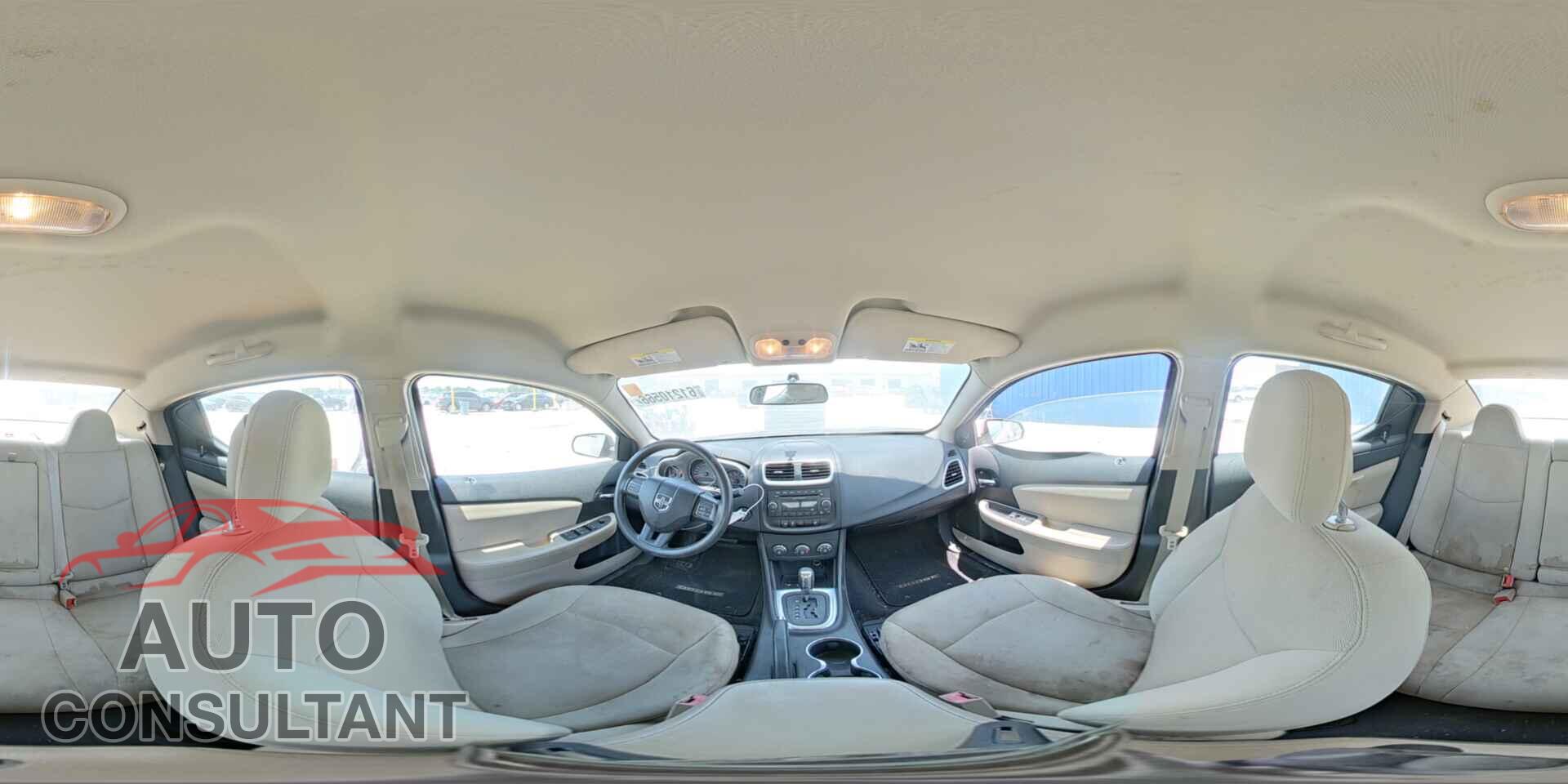 DODGE AVENGER 2012 - 1C3CDZAG0CN322053