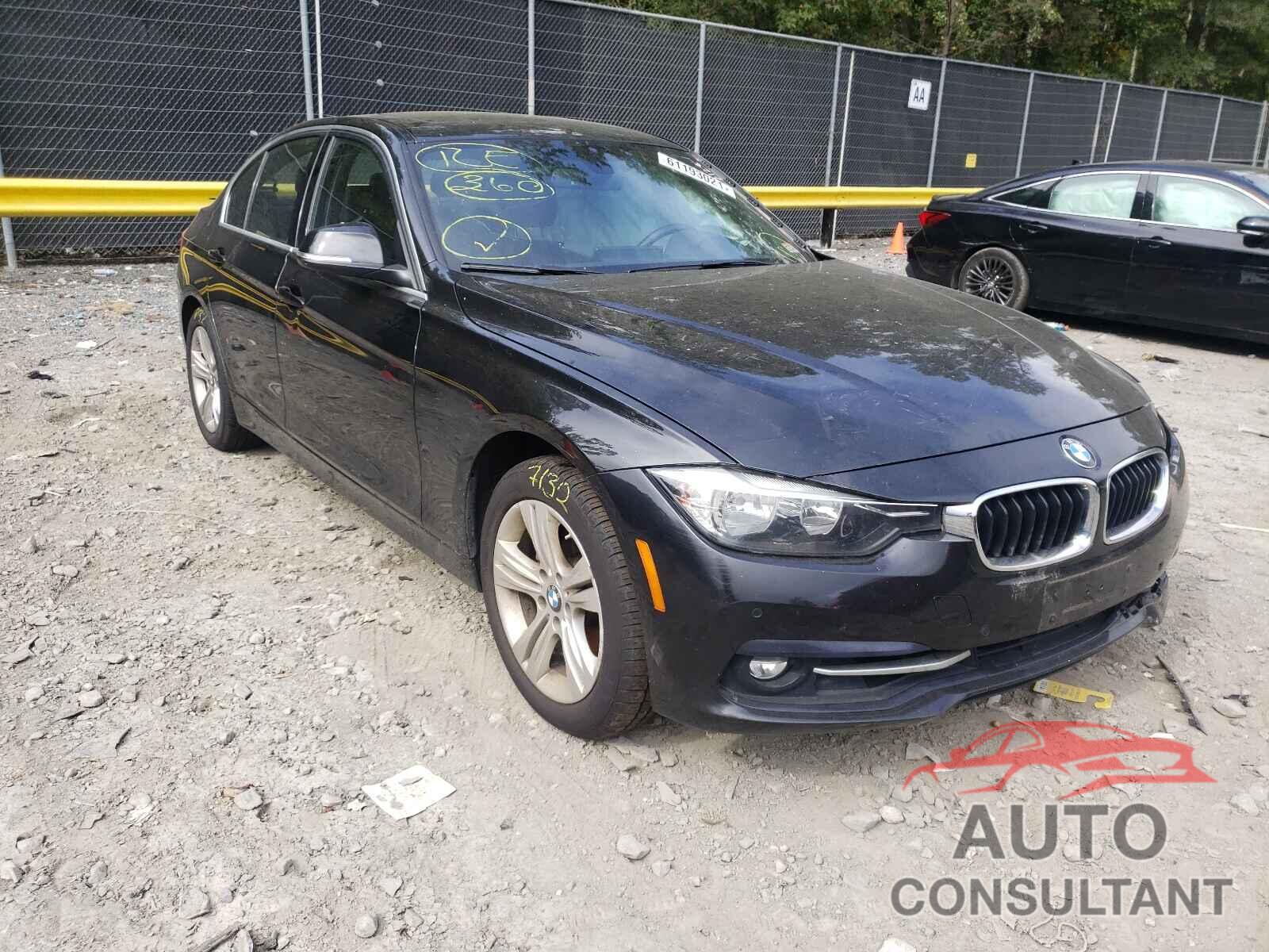 BMW 3 SERIES 2017 - WBA8D9G35HNU61735