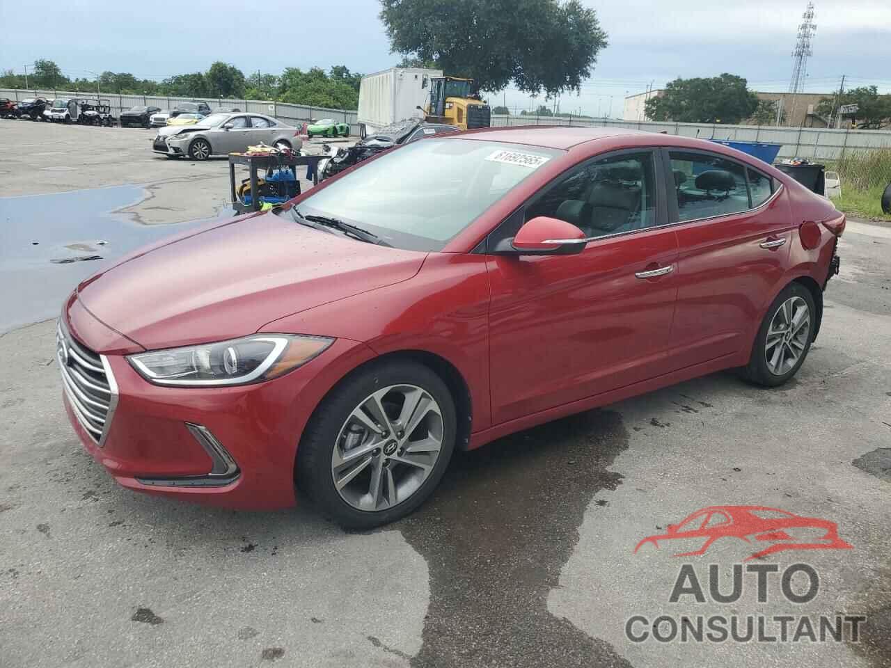 HYUNDAI ELANTRA 2017 - KMHD84LF5HU330170