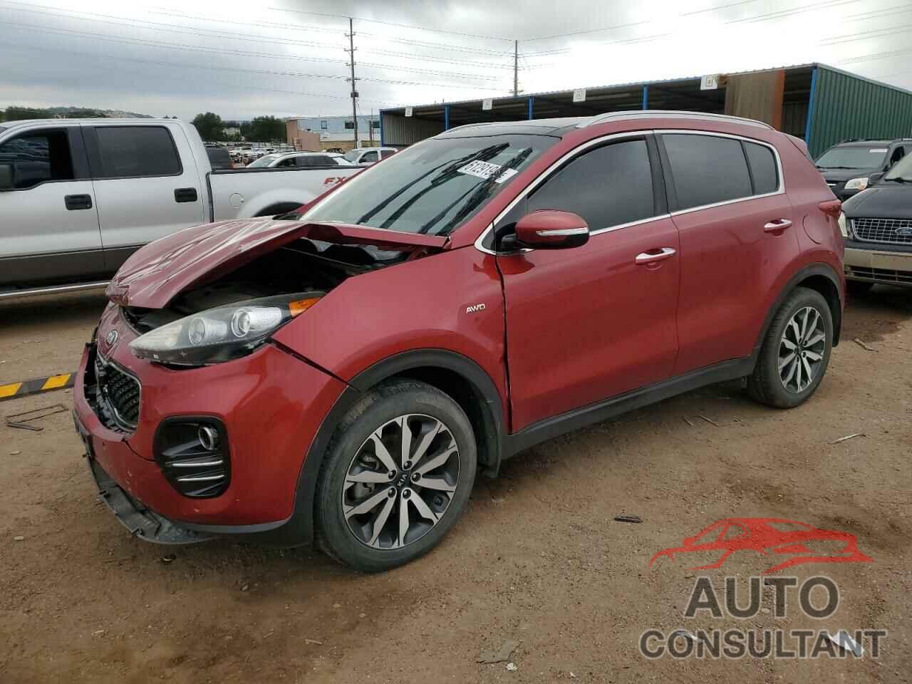 KIA SPORTAGE 2017 - KNDPNCAC3H7248434