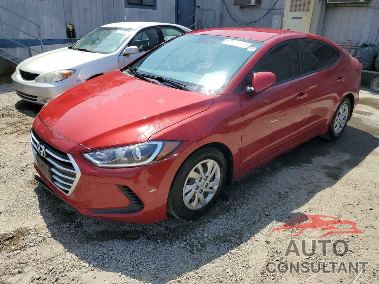 HYUNDAI ELANTRA 2017 - KMHD74LF9HU093587