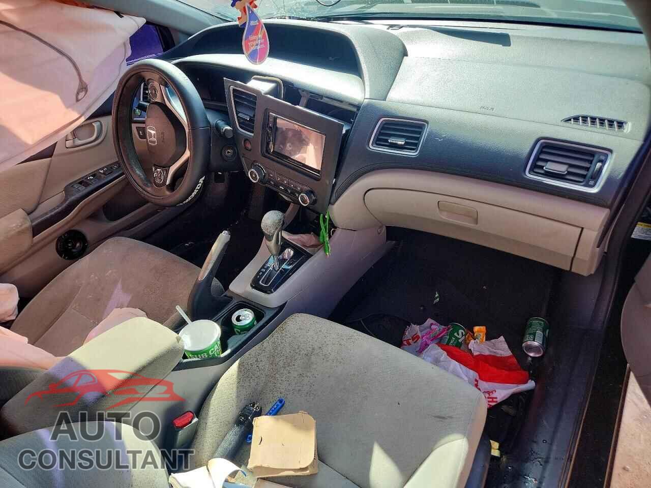 HONDA CIVIC 2013 - 19XFB2F52DE009525