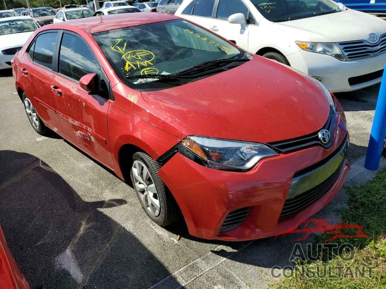 TOYOTA COROLLA 2016 - 2T1BURHE1GC588654