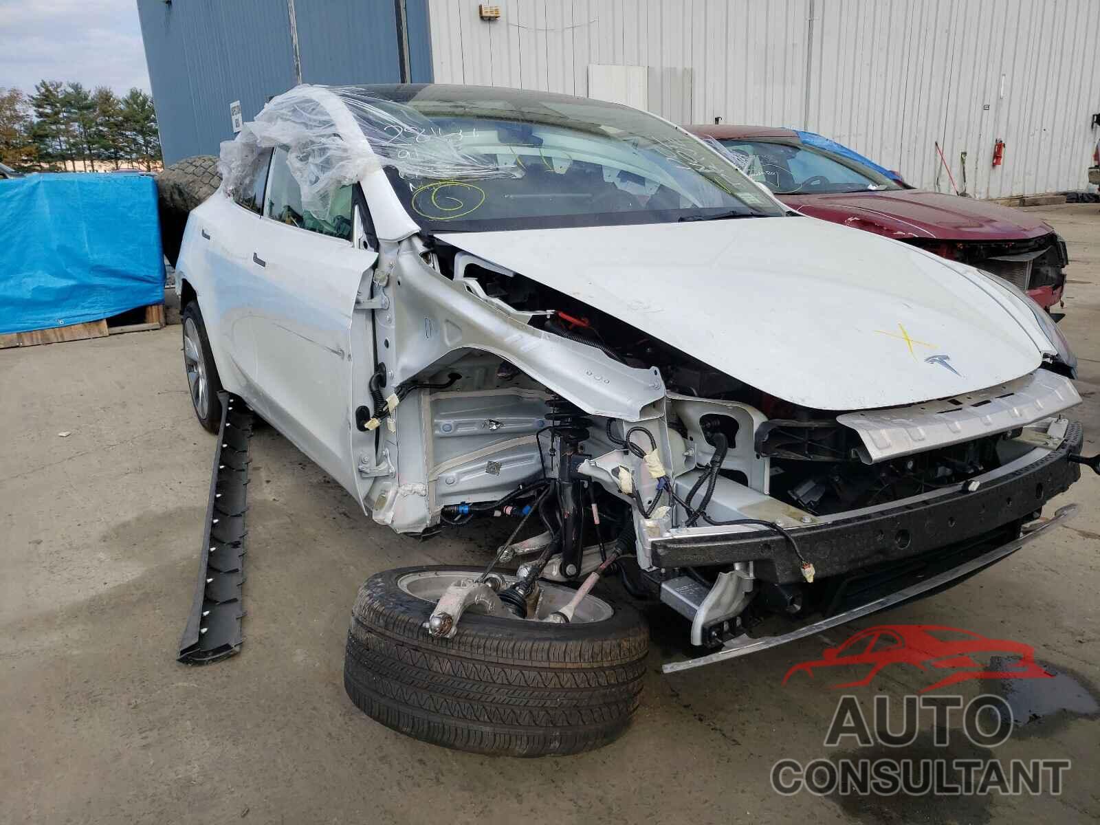 TESLA MODEL Y 2021 - 5YJYGDEE4MF110020