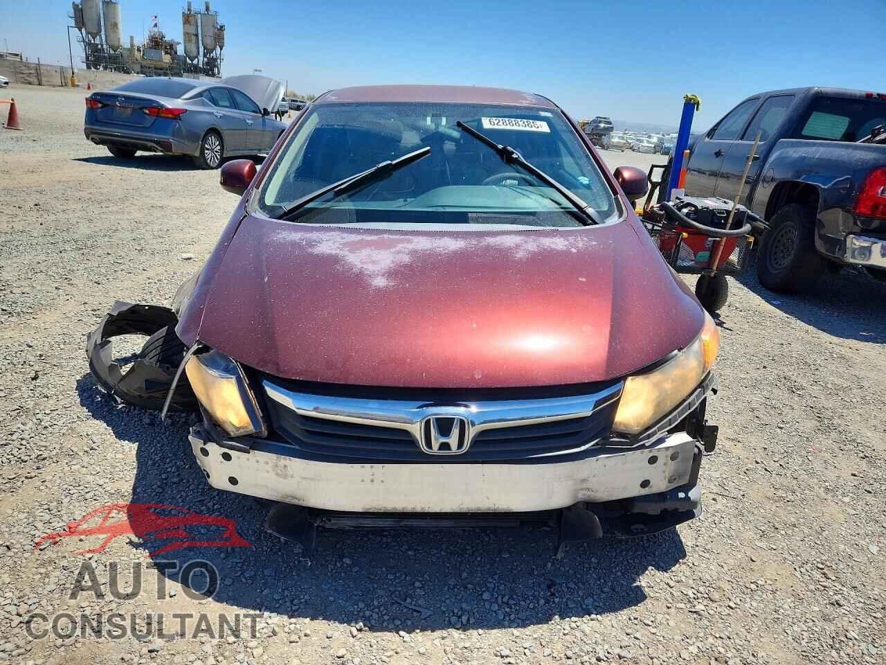 HONDA CIVIC 2012 - JHMFB2F56CS005312