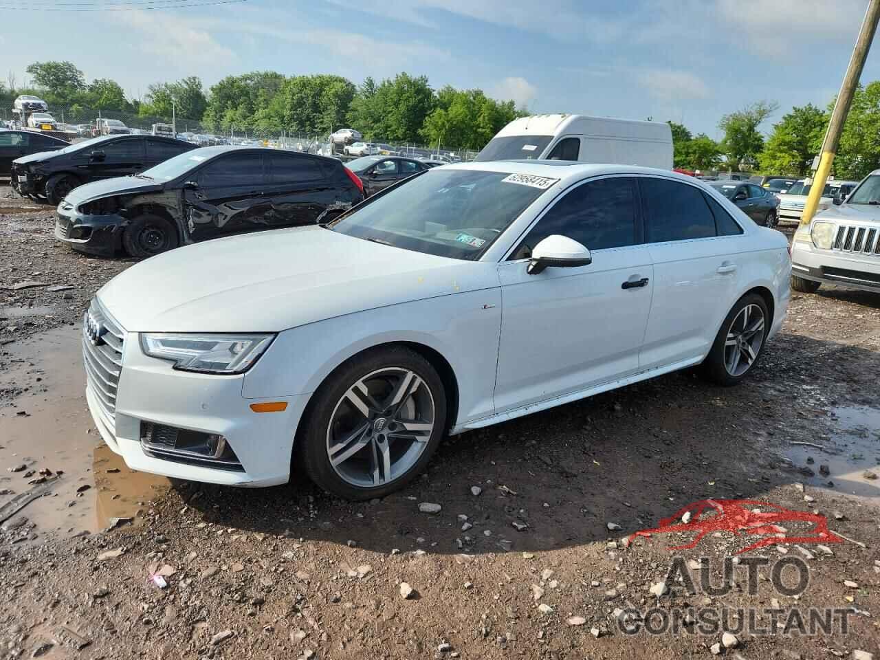 AUDI A4 2017 - WAUFNAF48HN040236