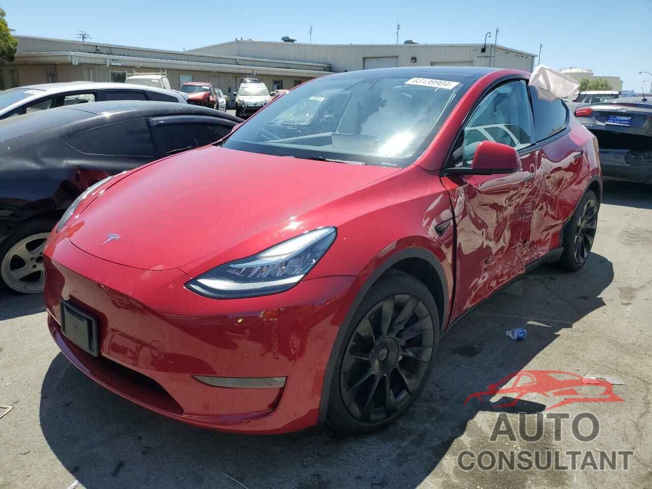 TESLA MODEL Y 2022 - 7SAYGDEE8NF419283