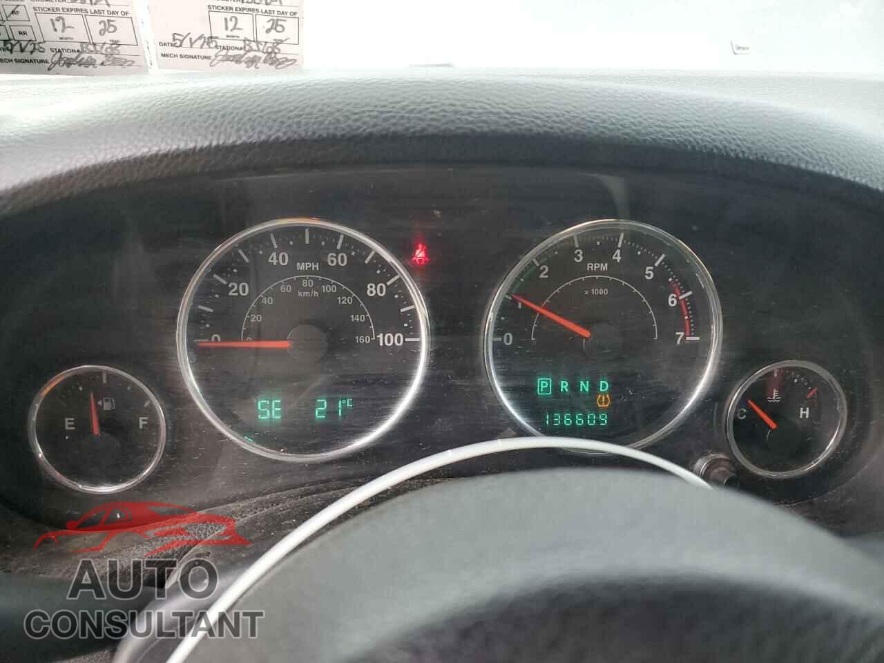 JEEP WRANGLER 2011 - 1J4GA2D16BL511735