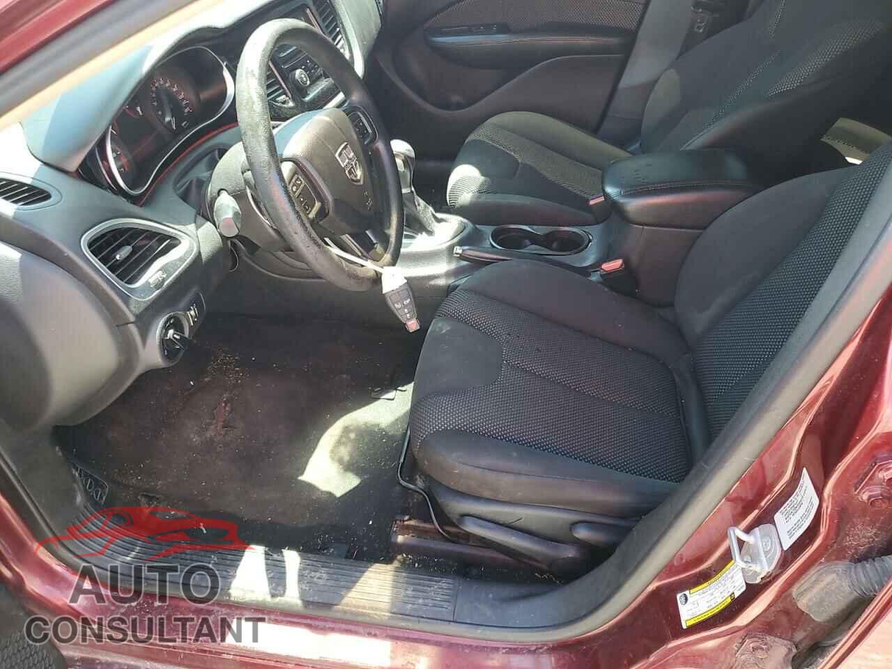 DODGE DART 2015 - 1C3CDFAA8FD375524
