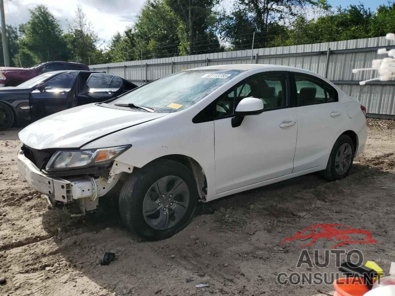 HONDA CIVIC 2013 - 19XFB2F59DE081208