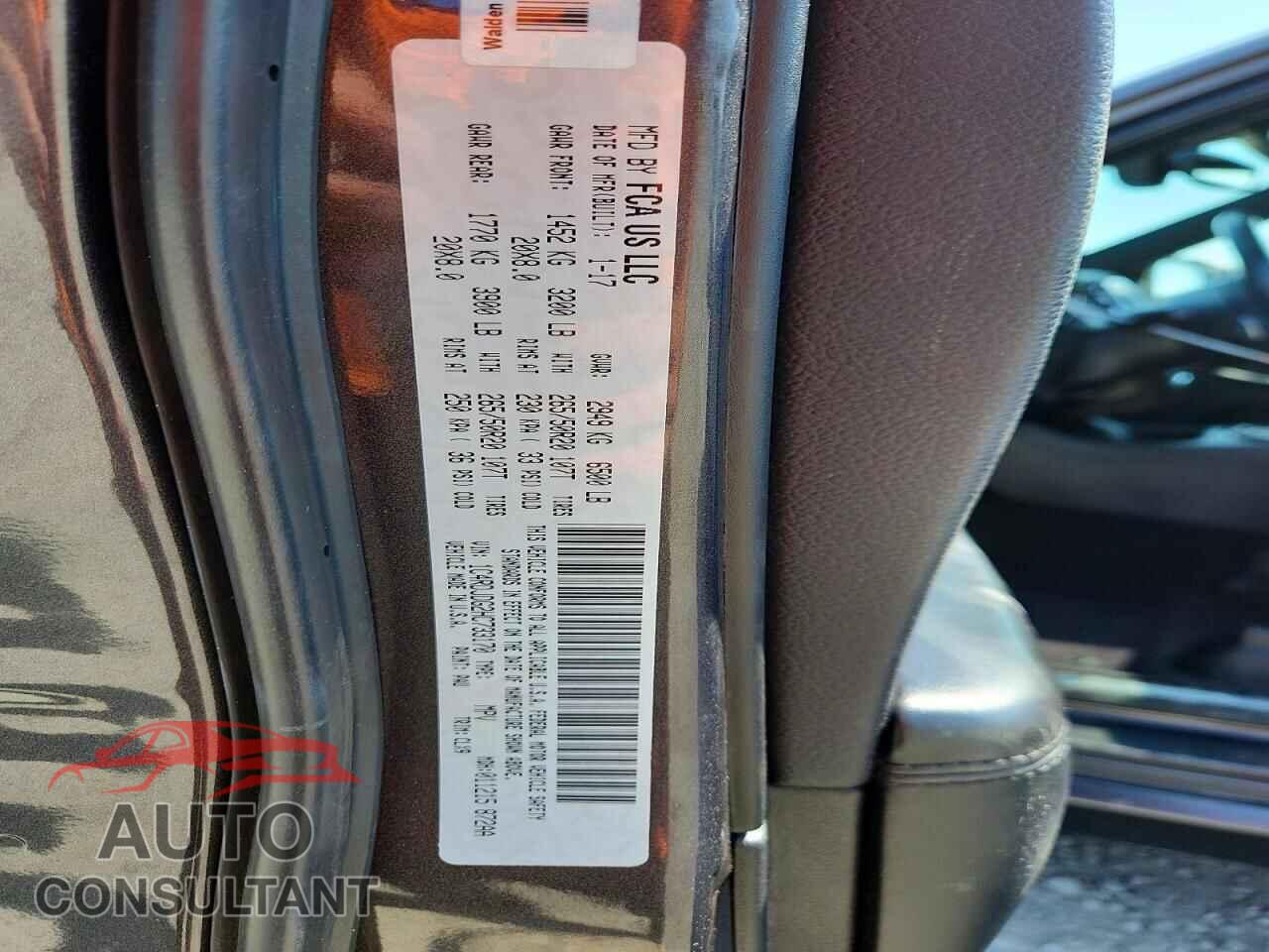 DODGE DURANGO 2017 - 1C4RDJDG2HC733170