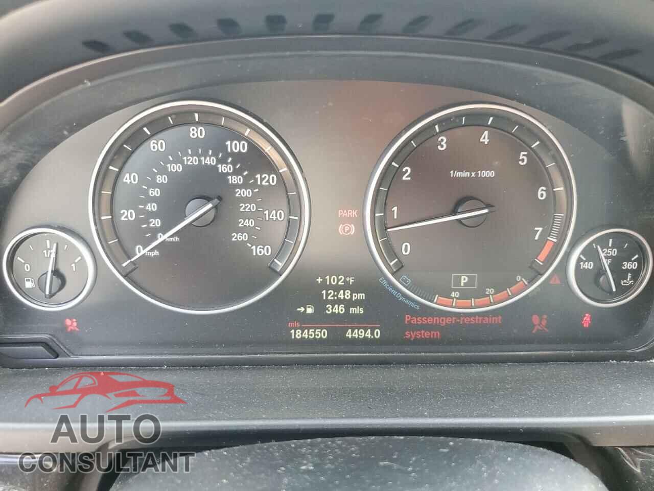 BMW 5 SERIES 2012 - WBAFU7C55CDU59131
