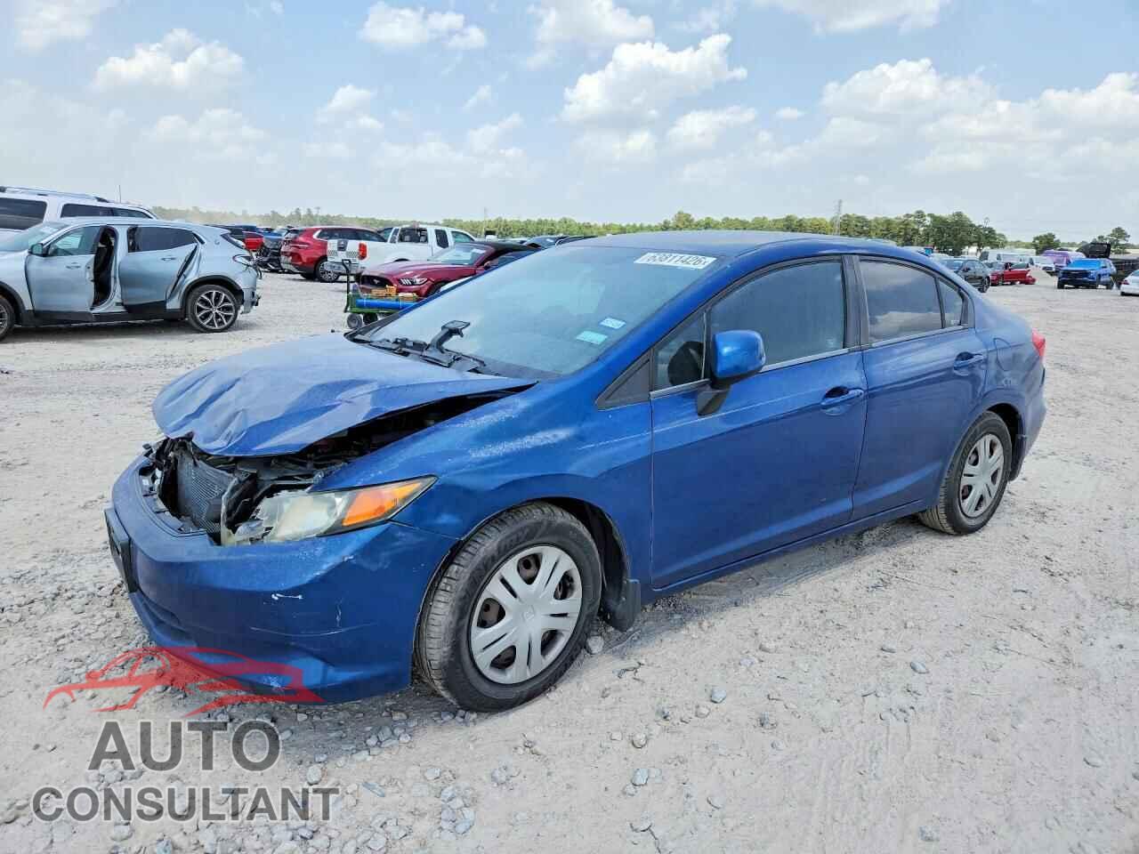 HONDA CIVIC 2012 - 19XFB2F57CE044303
