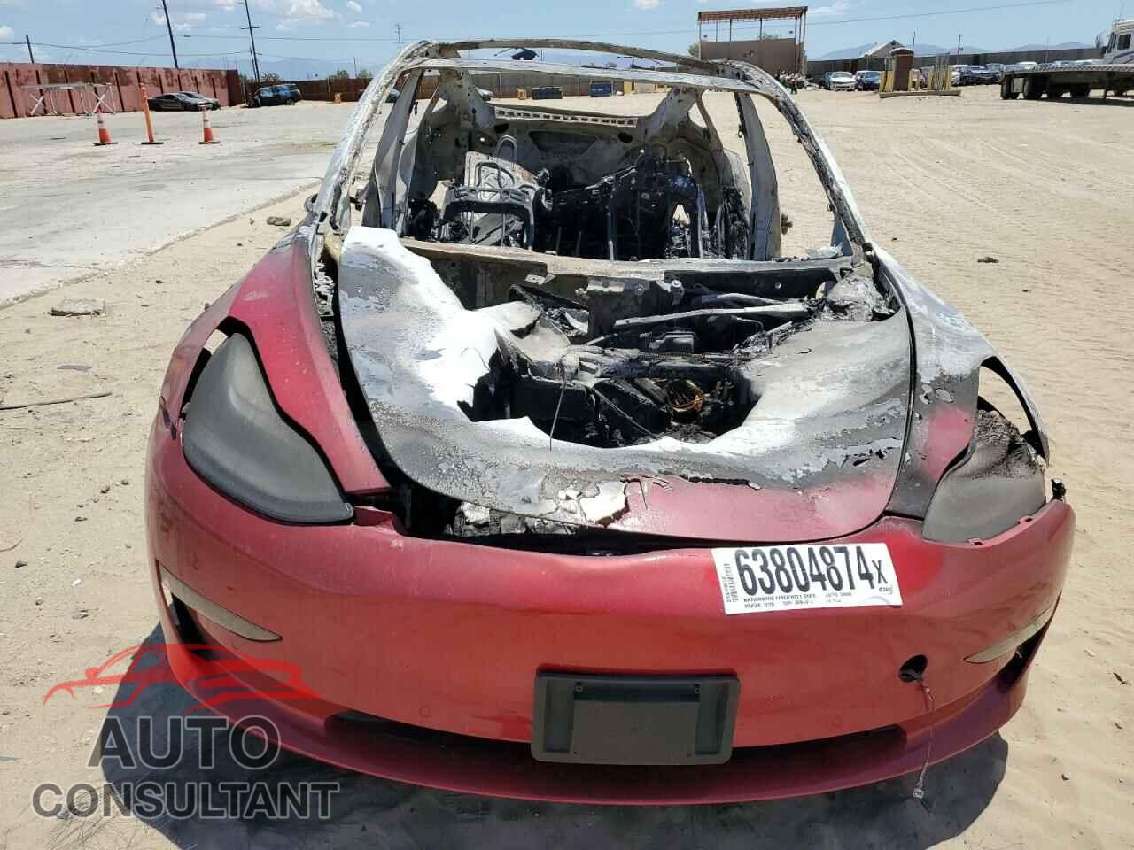 TESLA MODEL 3 2022 - 5YJ3E1EB4NF185113