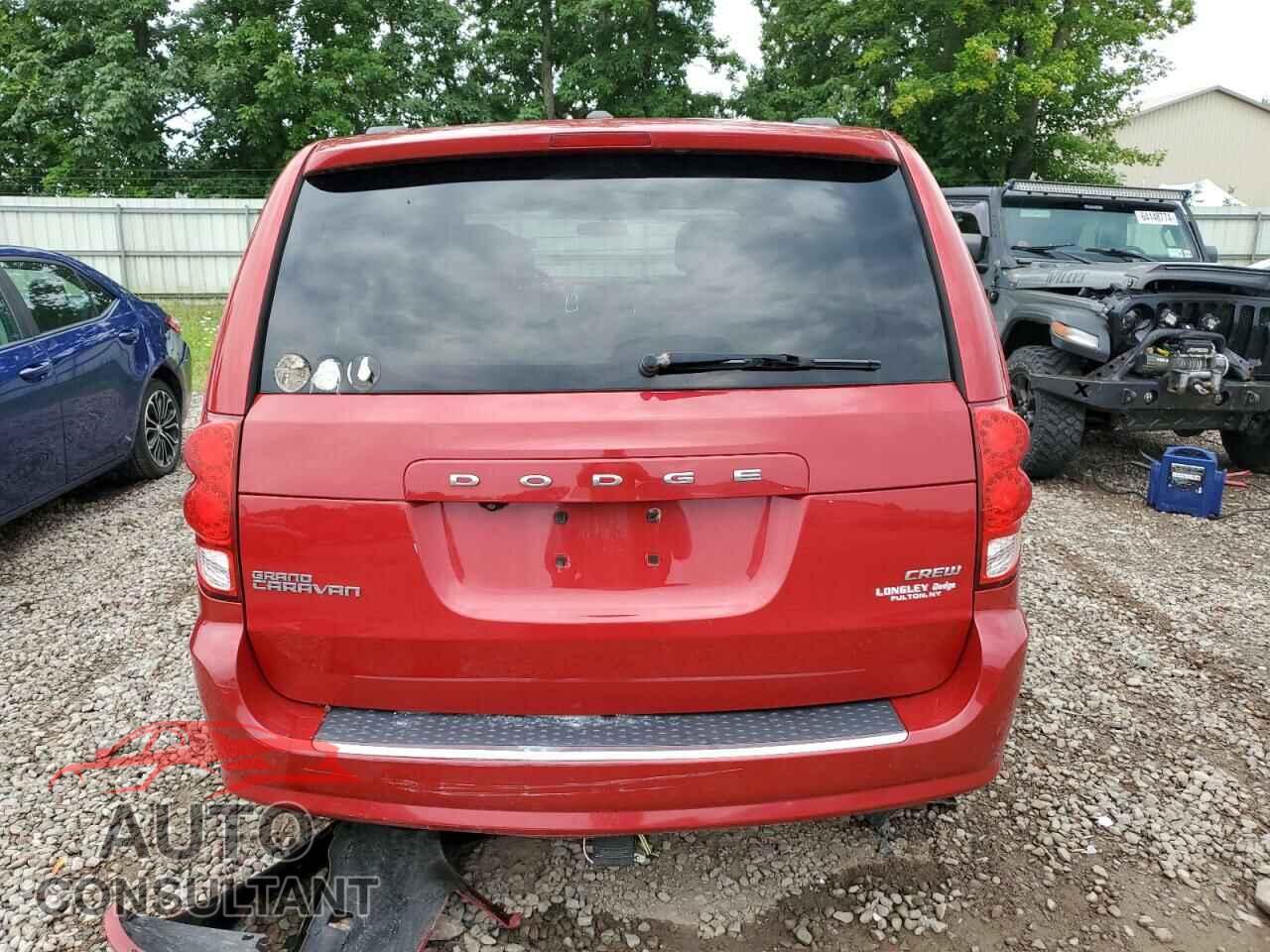 DODGE CARAVAN 2013 - 2C4RDGDG7DR507663