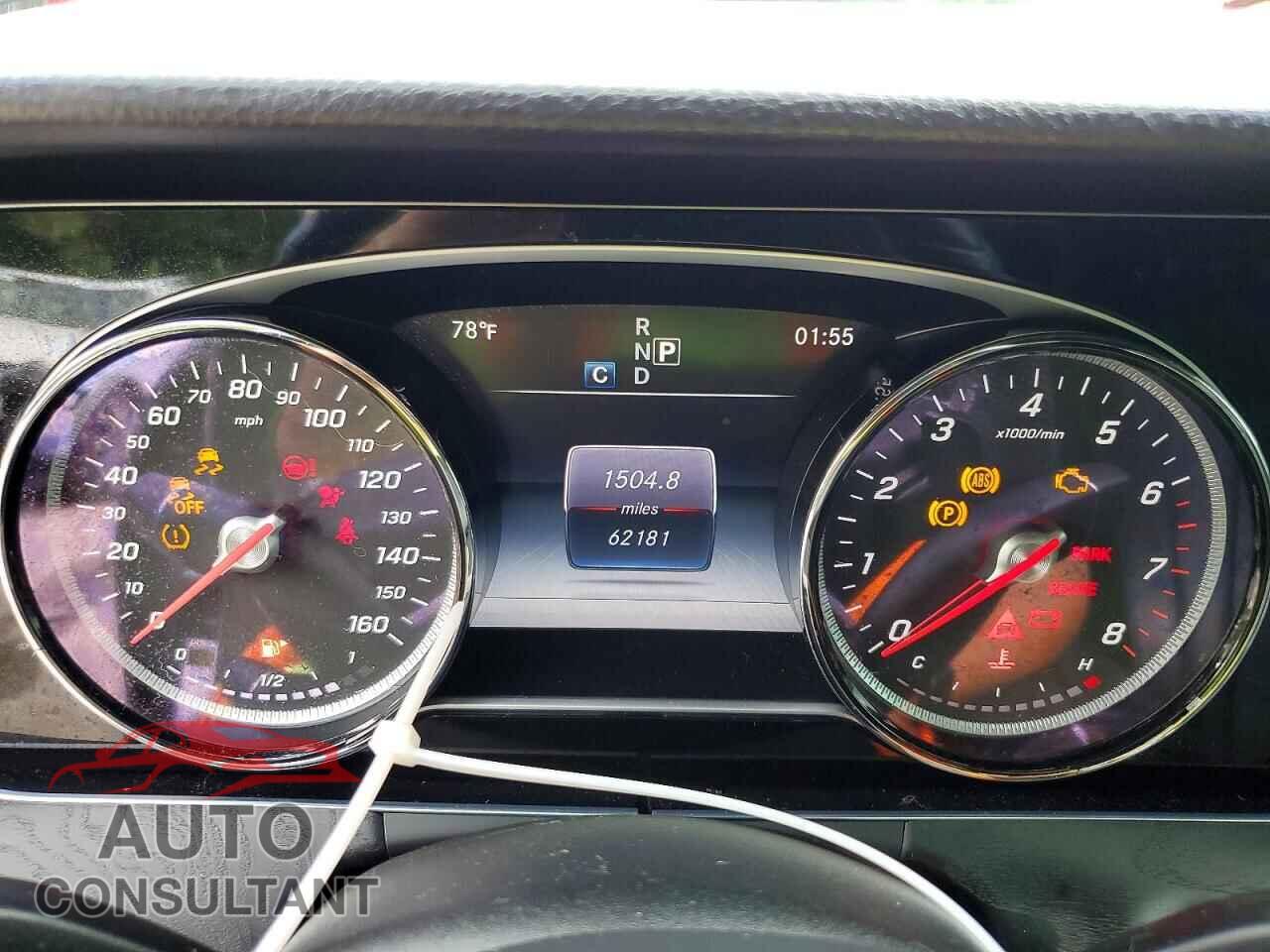 MERCEDES-BENZ E-CLASS 2017 - WDDZF4KB2HA012464