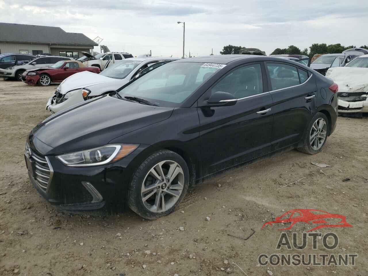 HYUNDAI ELANTRA 2017 - KMHD84LF8HU153792
