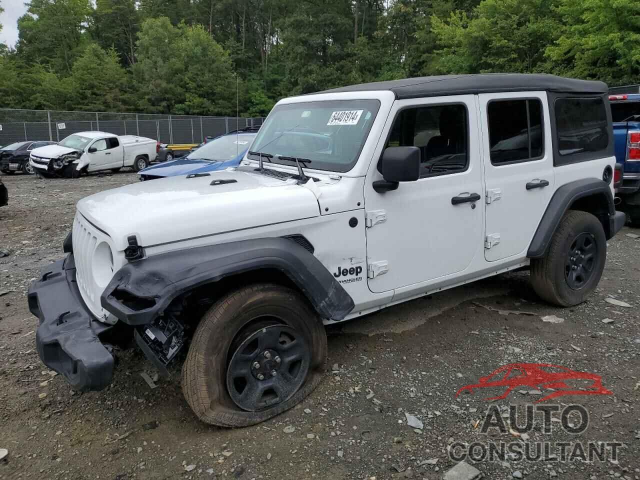 JEEP WRANGLER 2022 - 1C4HJXDN2NW253579