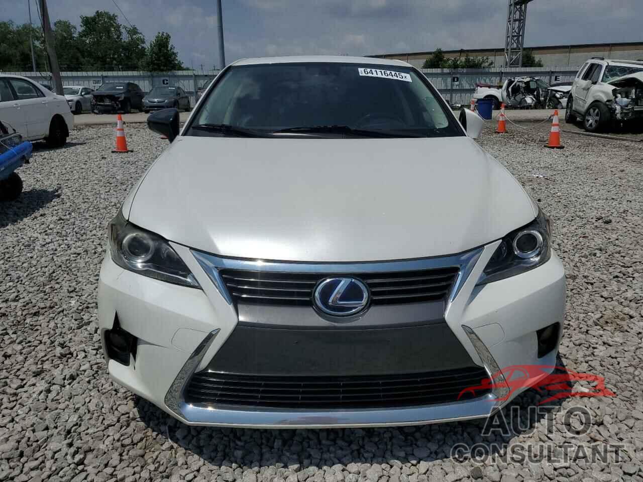 LEXUS CT 200 2017 - JTHKD5BH5H2288495