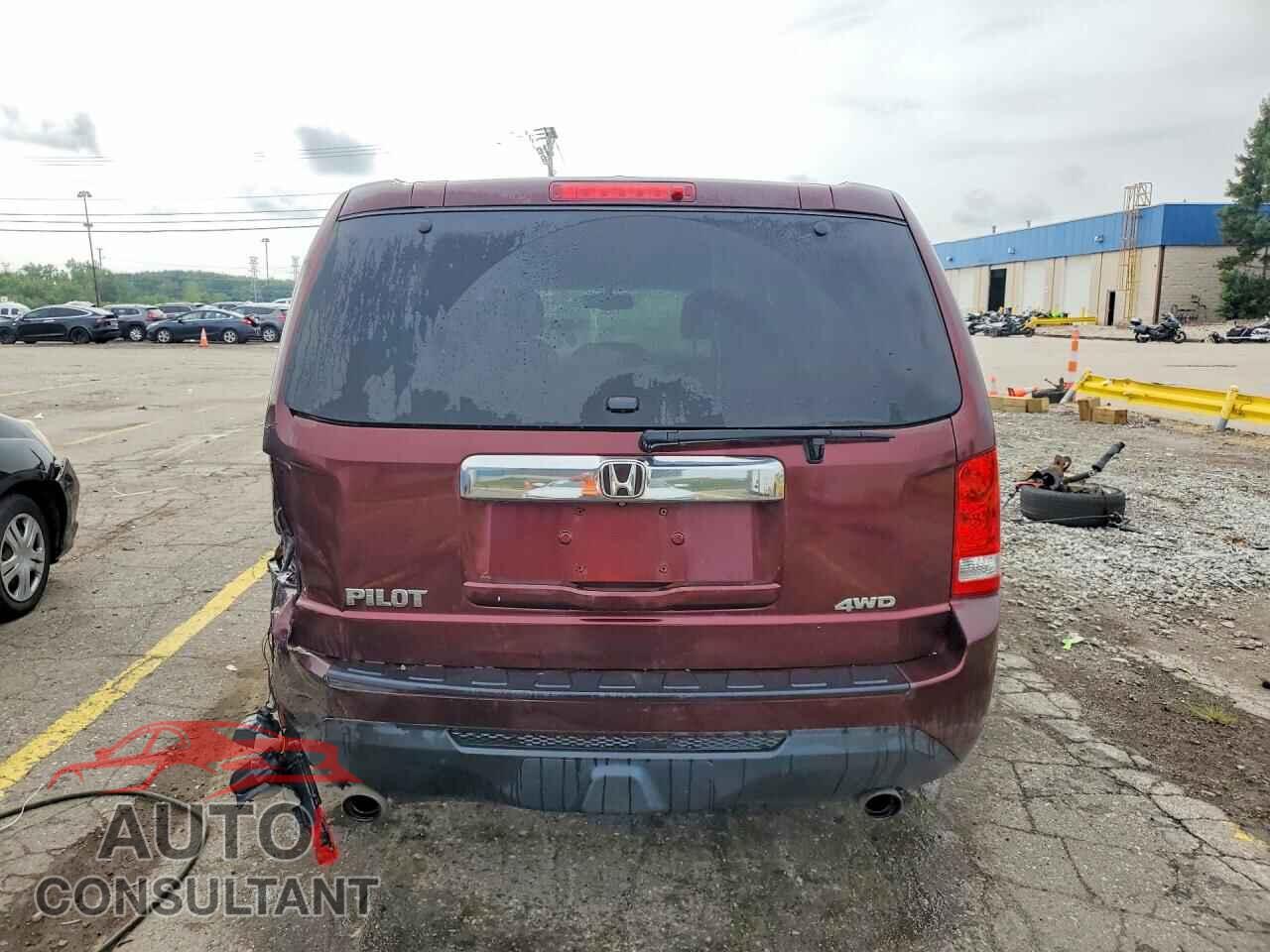 HONDA PILOT 2012 - 5FNYF4H75CB060372