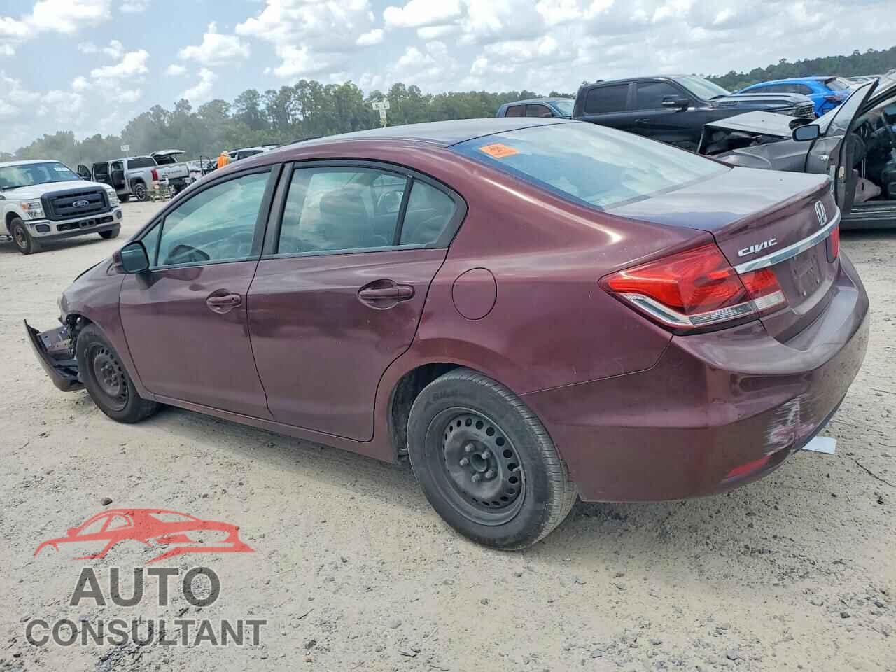 HONDA CIVIC 2013 - 2HGFB2F53DH529867