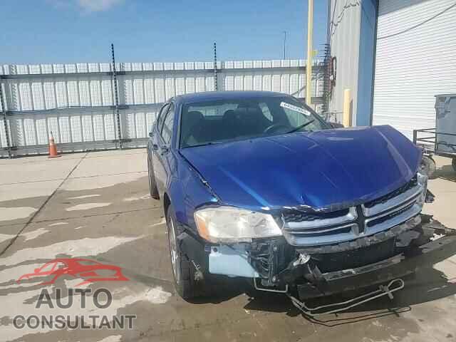 DODGE AVENGER 2013 - 1C3CDZAB3DN633014