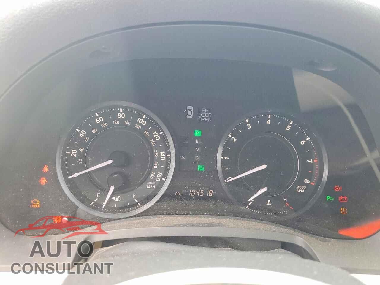 LEXUS IS 2010 - JTHFE2C23A2504972